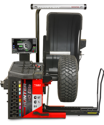 Balanceadora Hunter HD Elite para Servicio Pesado